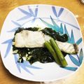 みわみわ鳥's cooksnap of when they made 鯛とわかめの酒蒸し.
