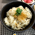 しましまもっぷ's cooksnap of when they made たけのこときのこの味噌風味炊き込みご飯.