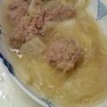 ししぽん's cooksnap of when they made 肉団子と白菜のあったかスープ♪.