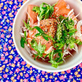 ふたごゆき's cooksnap of when they made ☆簡単あと一品おかず☆トマトのしらす和え.