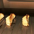 ほしみkitchen's cooksnap of when they made 揚げない揚餃子！！簡単リメイク♡.