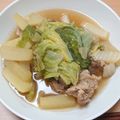 夜盗エメラルド's cooksnap of when they made 鶏肉と白菜と大根煮.