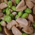 クックYSJPJD☆'s cooksnap of when they made お弁当に☆枝豆と魚肉ソーセージのマヨ炒め.