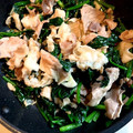よこ♡'s cooksnap of when they made 簡単！豚肉とほうれん草のにんにく炒め.