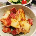 ☆momomama☆'s cooksnap of when they made 厚切りベーコンとじゃがいものチーズ焼き！.