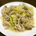 皓平（コウヘイ）'s cooksnap of when they made 糖質制限！豚こまレモンペッパー.