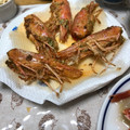 たべたべこ's cooksnap of when they made 節約★カルシウム【エビ頭の香り揚げ】.