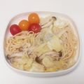 ポニーリボン's cooksnap of when they made しらすとキャベツの和風パスタ.