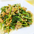 アイリッシュショコラ's cooksnap of when they made 豆苗とツナの粒マスタード醤油炒め☆.
