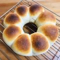 hirose3939's cooksnap of when they made ほんのり甘い♡ミルクちぎりパン♡.
