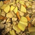 愛とココ's cooksnap of when they made 鶏もも肉とジャガイモの照り焼き.