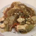 papikun's cooksnap of when they made 豆腐のあんかけ野菜炒め.