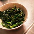 Naaao☆top's cooksnap of when they made 副菜に♪ほうれん草とわかめのナムル.