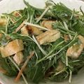 愛とココ's cooksnap of when they made 水菜と油揚げの醤油マヨサラダ.