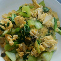 へぼのん's cooksnap of when they made 青梗菜としめじの卵とじ.