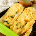 のりてぃｓｘ's cooksnap of when they made 天かすとねぎのだし巻き卵☆お弁当にも♪.