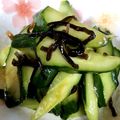 Daikiti☆'s cooksnap of when they made 超簡単☆きゅうりと塩昆布ごま油風味.