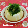 こたらパッド's cooksnap of when they made わさびと青のりで冷ややっこ.