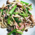 Kuro28nM's cooksnap of when they made 小松菜としめじのパスタ（バターだし醤油）.