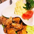 まあこニャン's cooksnap of when they made サクサクホクホク竜田揚げ ヤズハマチぶり.