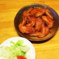 麻亜紗's cooksnap of when they made お酢deふんわり☆手羽先の照り焼き♪.