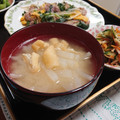 イチゴ、イチゴ。's cooksnap of when they made 大根と油揚げの味噌汁.