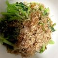 ゆか＊みく's cooksnap of when they made めんつゆで簡単♪　三つ葉のおひたし.