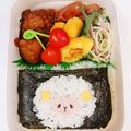 めいめい☆☆☆'s cooksnap of when they made ちょこんと♪ふわふわ羊ちゃん＊キャラ弁.