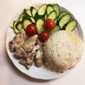 うえしゃま's cooksnap of when they made 炊飯器☆簡単☆シンガポールチキンライス♪.