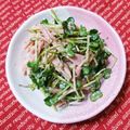 ＊れいぴん＊'s cooksnap of when they made 貝割れハムサラダ☆ミ.