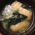 クックXCYSK0☆'s cooksnap of when they made 小松菜と油揚げのお味噌汁.