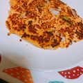 なつʕ•̫͡•ʔ♬✧'s cooksnap of when they made 糖質制限！粉なし！おからのチヂミ.