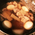 けろまる7's cooksnap of when they made 【大根と鶏と卵の煮物】.