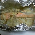 ★樺楠★'s cooksnap of when they made 超簡単！鮭のホイル焼き.