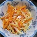 maimai79's cooksnap of when they made お弁当作り置きにもやしと人参の胡麻ナムル.