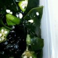 suzuna＊'s cooksnap of when they made オクラとワカメのポン酢和え.