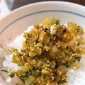 もぐらポンポン's cooksnap of when they made 大根の葉のメシ泥棒.