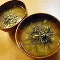 BiwacoJune's cooksnap of when they made 磯の香りが広がるめかぶの味噌汁.