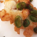 ぁ～ゃmama's cooksnap of when they made ☆えびと枝豆のかきあげ☆.