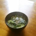 pali's cooksnap of when they made ❤️ズッキーニとわかめのお味噌汁.