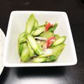 ﾌﾞﾌﾞ's cooksnap of when they made クラゲ・アスパラ・カニかまの中華風酢の物.