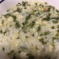 いと's cooksnap of when they made ふわふわ卵のもずく雑炊.