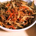 あさここなっつ's cooksnap of when they made カット野菜で簡単★きんぴらゴボウ&人参♬.