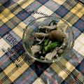 ププぞう's cooksnap of when they made ポン酢だけ★春菊ときのこのポン酢あえ.