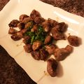 ☆キヨはなチャン☆'s cooksnap of when they made 砂肝の塩レモン炒め.