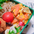 natu38's cooksnap of when they made 筍炒めの卵とじ♬.