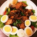 yossychie's cooksnap of when they made 手羽先のコーラ煮.