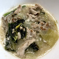 くまみっちー's cooksnap of when they made 豚肉と青梗菜のミルクスープ.