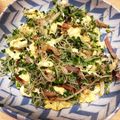 ピンクカピバラ's cooksnap of when they made 豆苗とさきいかの卵炒め.