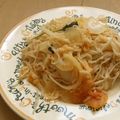 きらり流れ星's cooksnap of when they made そうめんチャンプルーキムチ味♪.